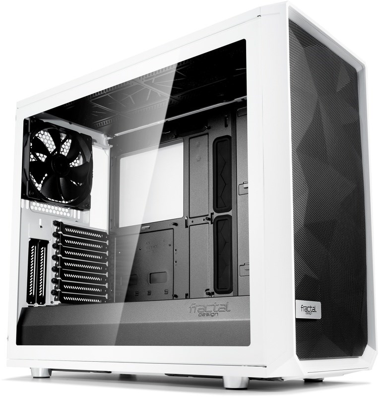 FRACTAL DESIGN Meshify S2 White Tempered Glass Clear