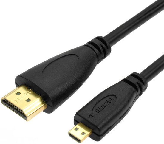 EQUIP 1m HDMI Male (A) - Micro Male (D)
