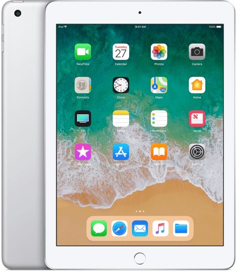 APPLE iPad (2018) 32 GB Wifi only (C Grade) Silver