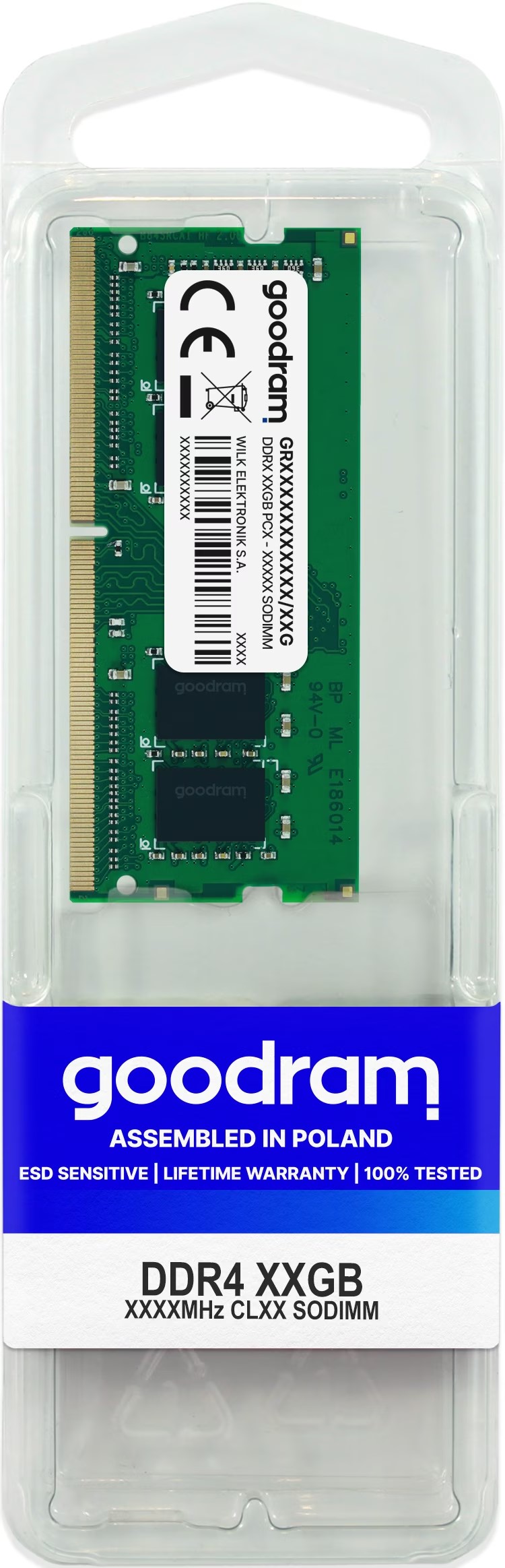 GOODRAM 4GB 2400Mhz DDR4 SODIMM 2