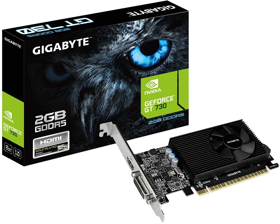GIGABYTE GeForce GT 730 GDDR5 2GB  3