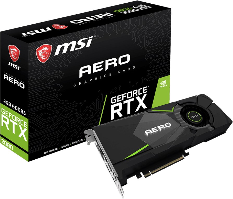 MSI GeForce RTX 2080 Aero 8GB 