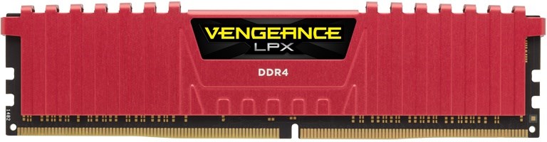 CORSAIR 16GB Vengeance LPX Red DDR4-2666 CL16 kit 2
