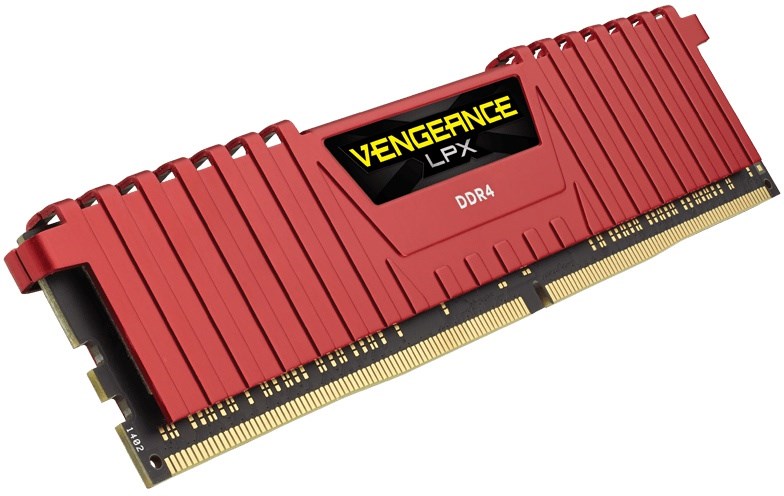 CORSAIR 32GB Vengeance LPX Red DDR4-2666 CL16 kit