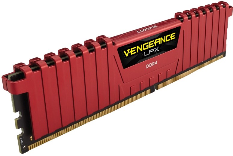 CORSAIR 32GB Vengeance LPX Red DDR4-2666 CL16 kit 3