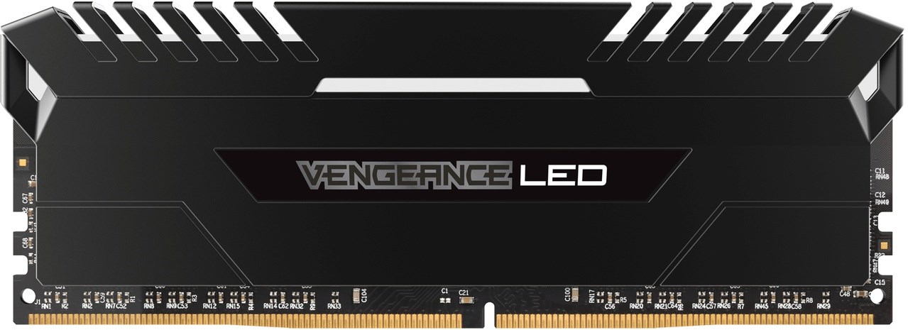 CORSAIR 16GB Vengeance Black-White LED DDR4-2666 CL16 kit 5