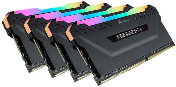 CORSAIR 32GB Vengeance RGB Pro Black DDR4-3200 CL16 quad kit 2