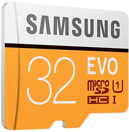 SAMSUNG 32GB MicroSDHC EVO 2