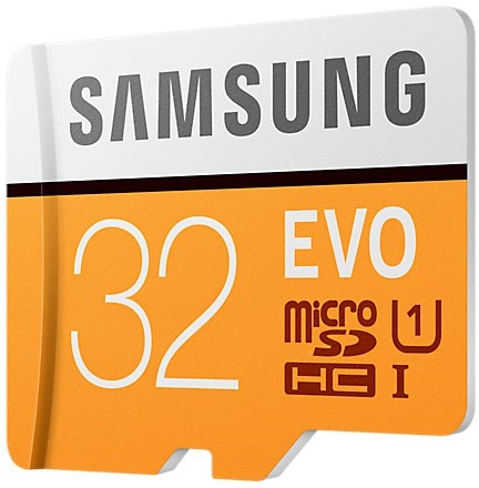 SAMSUNG 32GB MicroSDHC EVO 5
