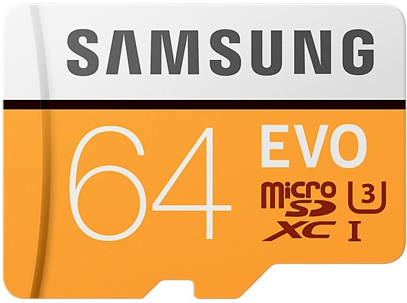 SAMSUNG 64GB MicroSDXC EVO