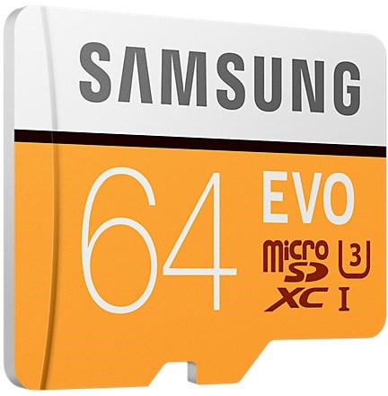 SAMSUNG 64GB MicroSDXC EVO 4