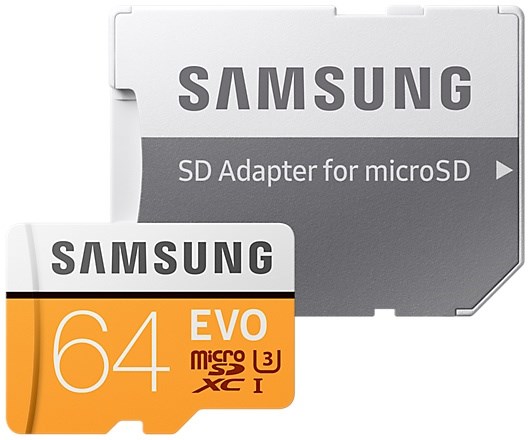 SAMSUNG 64GB MicroSDXC EVO 5