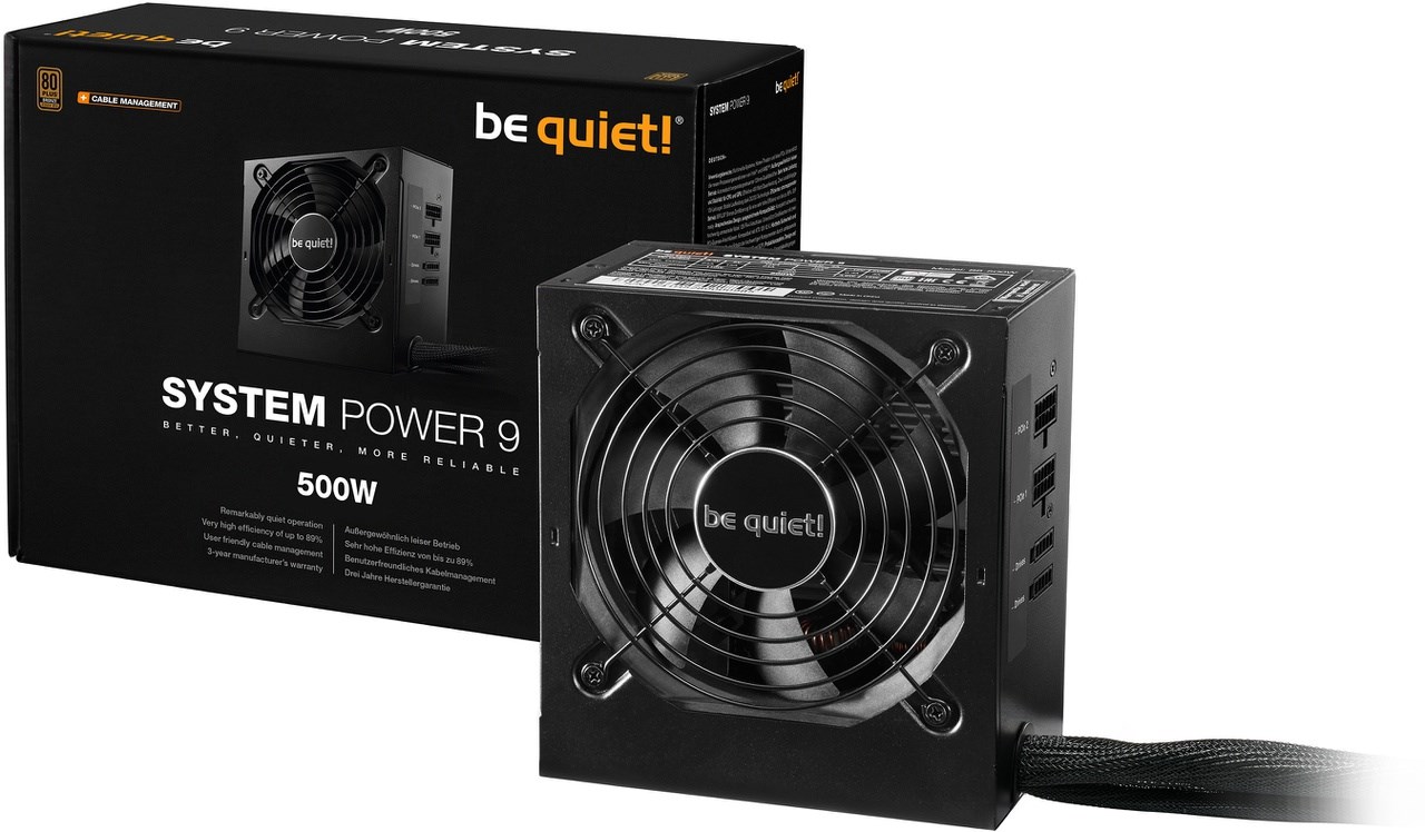 BE QUIET! System Power 9 CM 500W 3