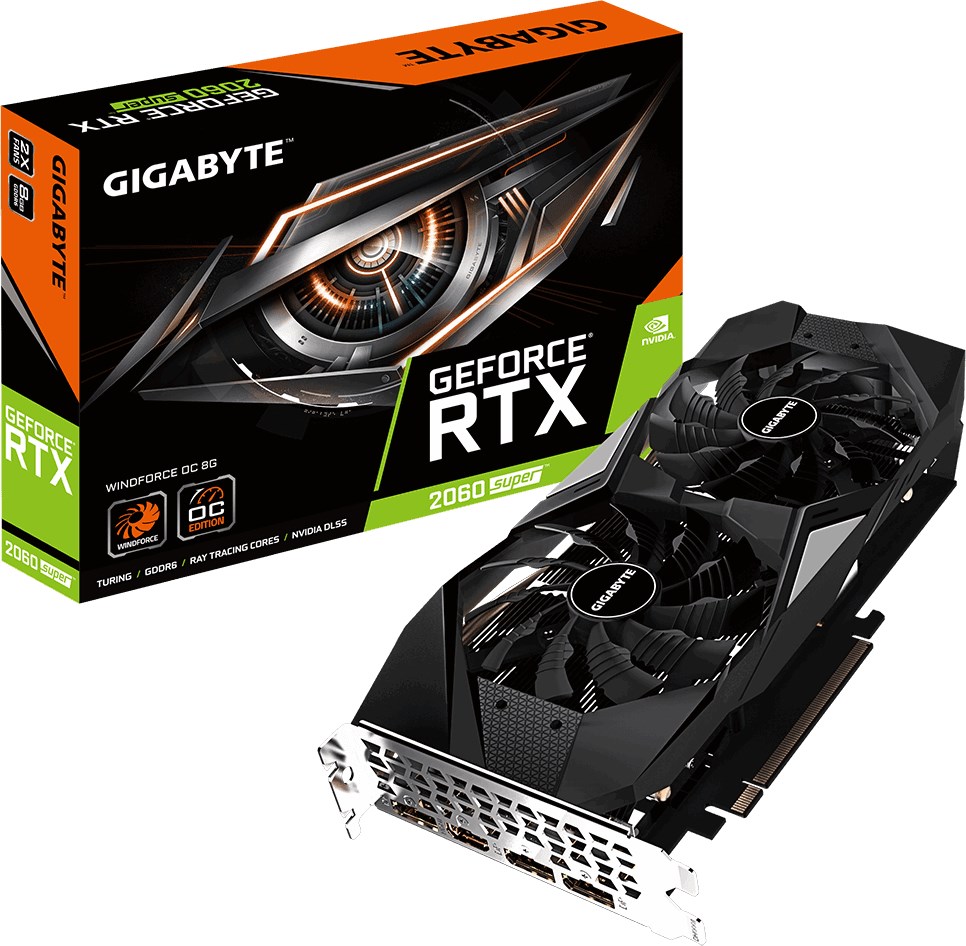 GIGABYTE GeForce RTX 2060 Super WindForce OC 8GB