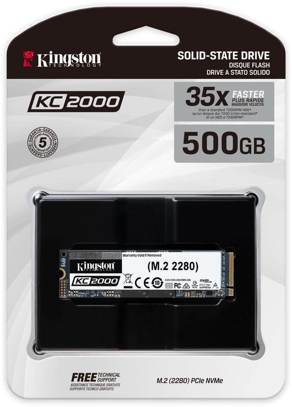 KINGSTON KC2000 500GB (M.2 2280) 3