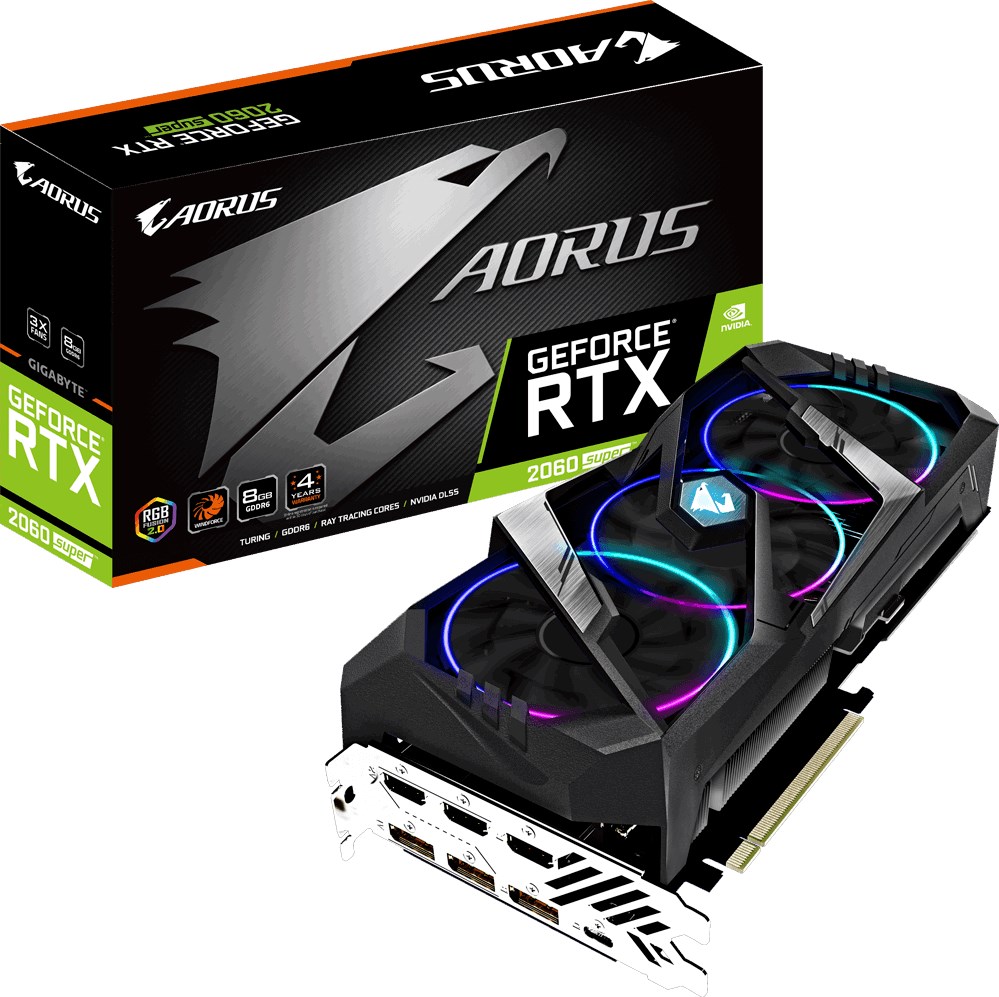 GIGABYTE GeForce RTX 2060 Super Aorus 8GB