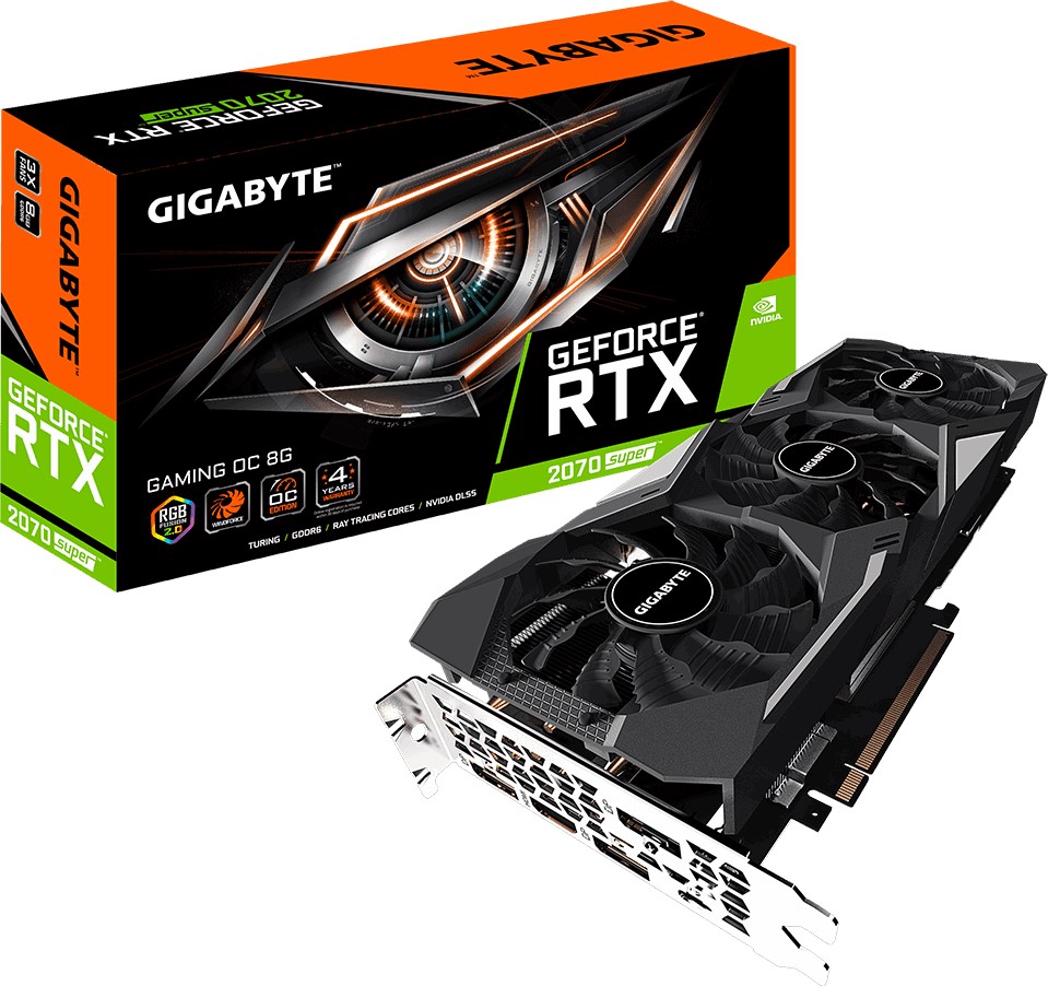 GIGABYTE GeForce RTX 2070 Super Gaming OC 8GB