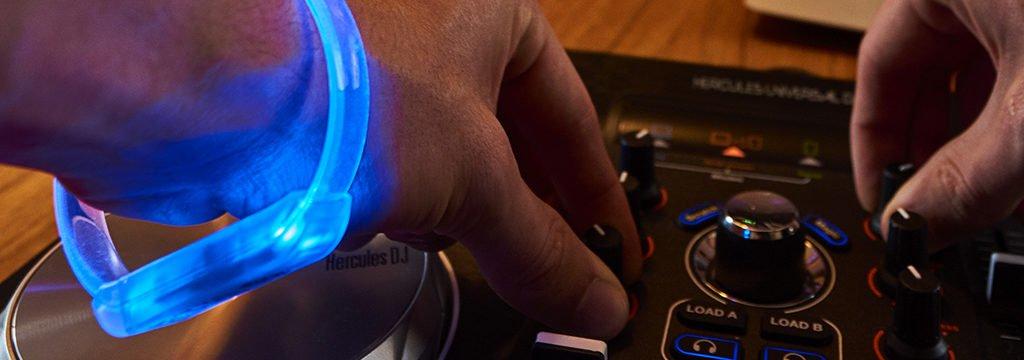 HERCULES DJ LED Wristband 10 Pack (4780878) 5