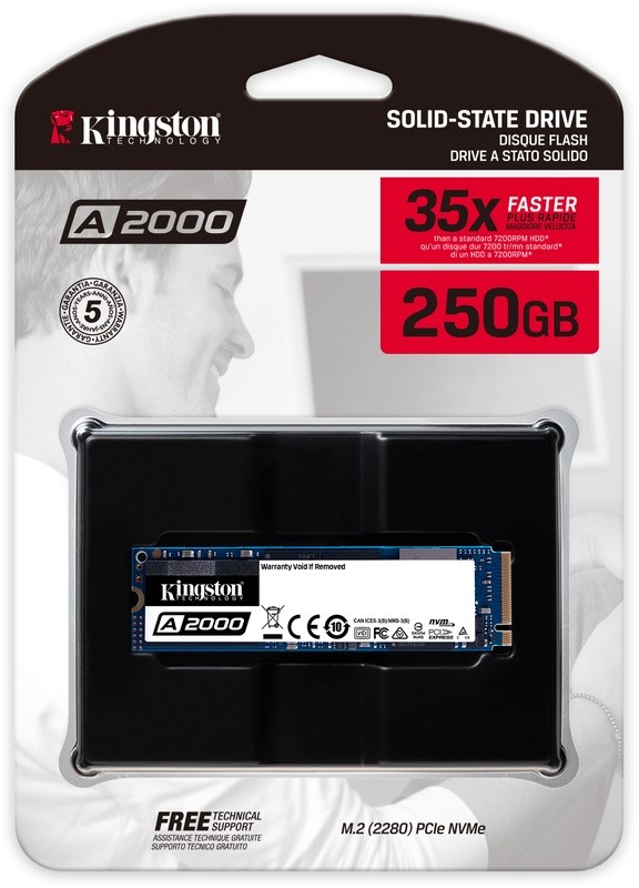 KINGSTON A2000 SSD 250GB (M.2 2280) 3