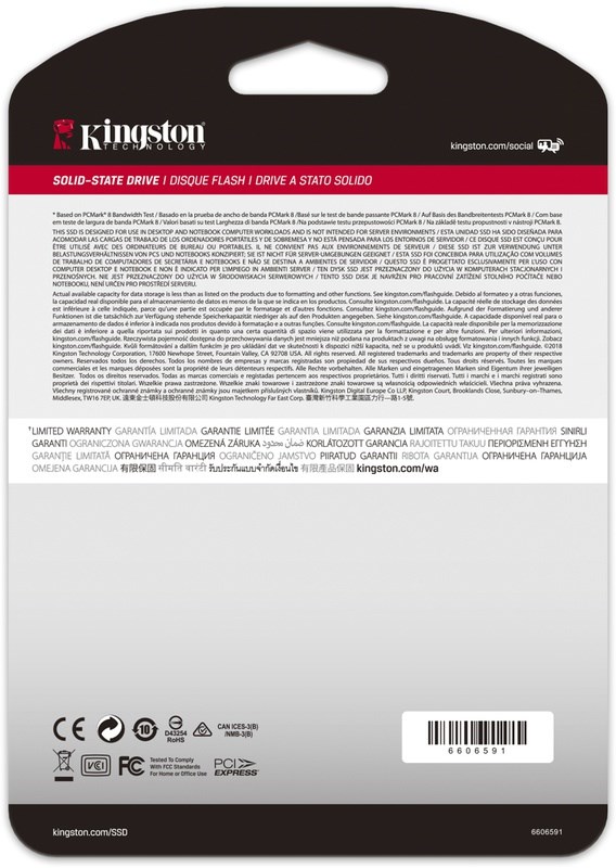 KINGSTON A2000 SSD 1TB (M.2 2280) 4
