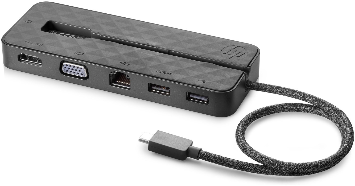 HP USB-C Mini Dock Black 1PM64AA 3