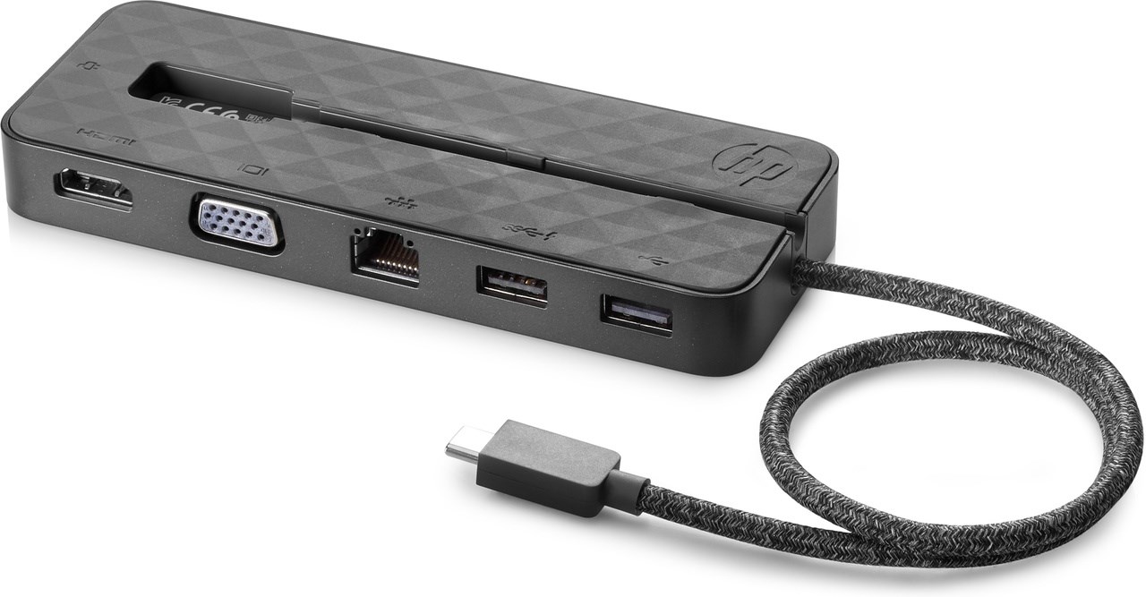 HP USB-C Mini Dock Black 1PM64AA 4