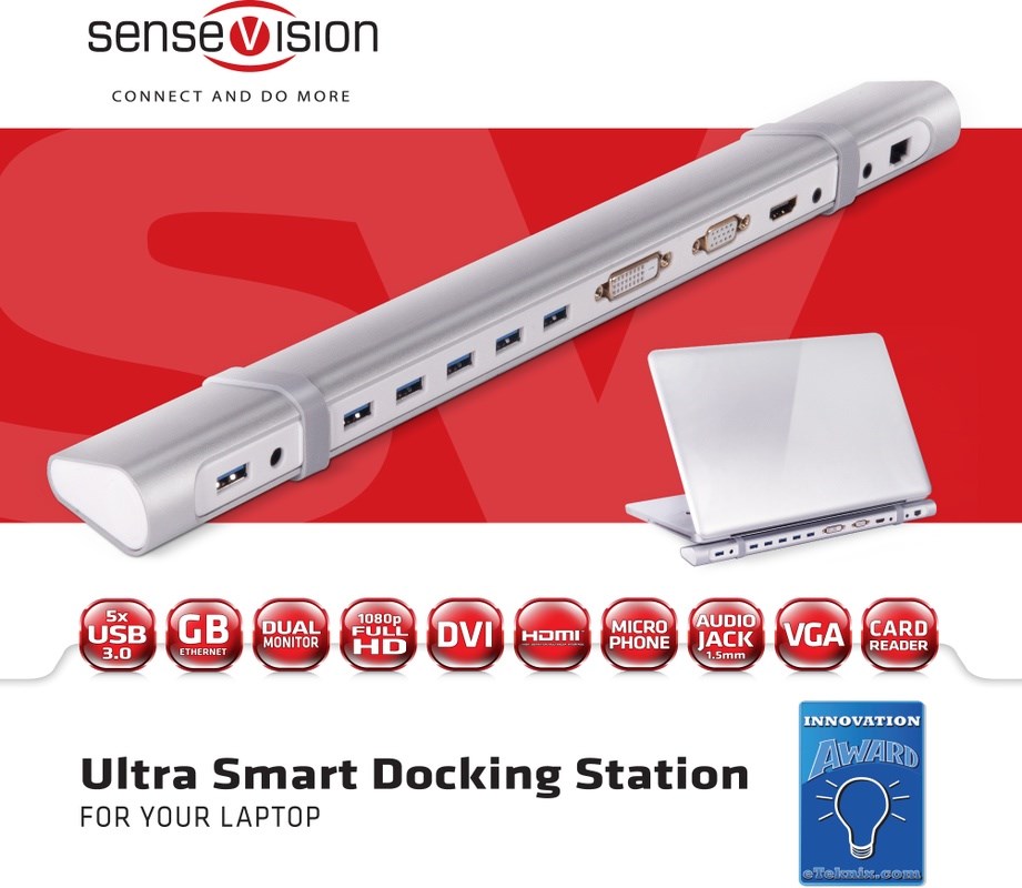 CLUB 3D USB 3.0 Ultra Smart Docking Station 5