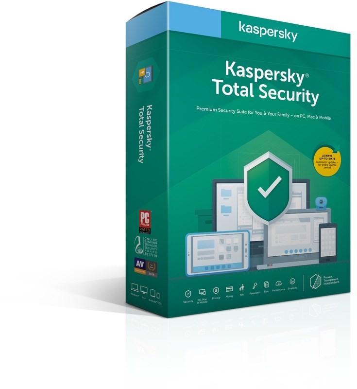 KASPERSKY Total Security 2020 3-device 1-year (BE) 2
