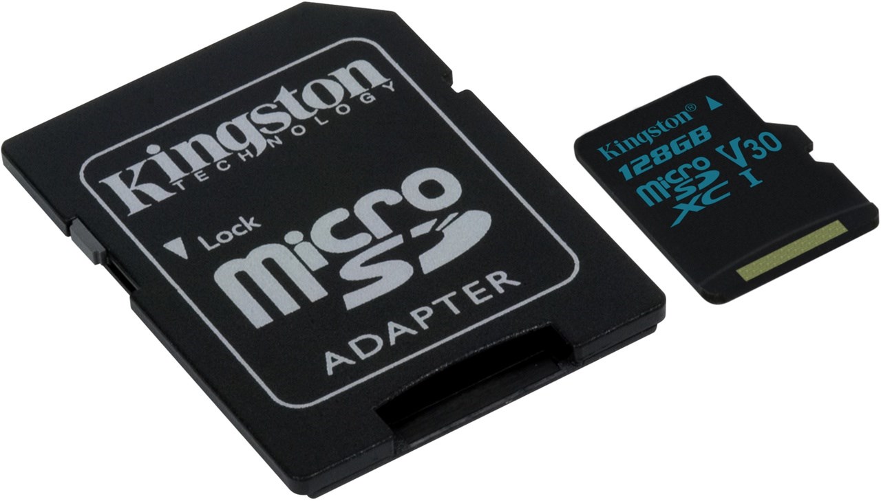 KINGSTON 128GB Canvas Go MicroSDXC UHS-I U3 2