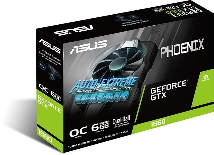 ASUS GeForce GTX 1660 Super Phoenix OC 6GB 4
