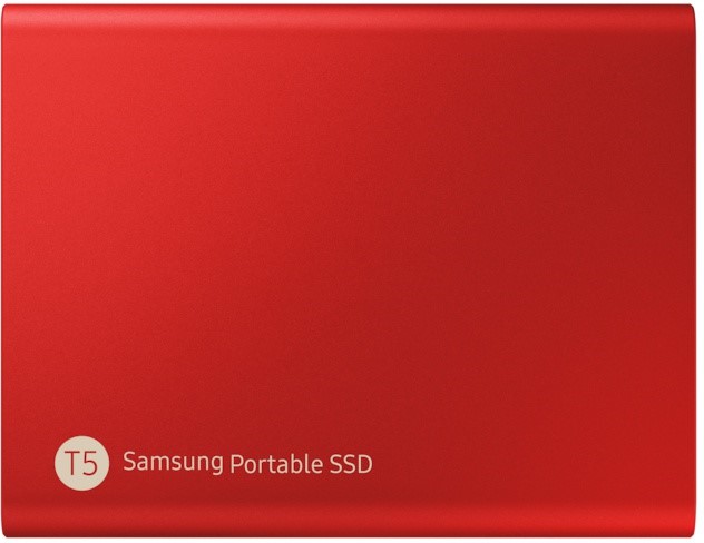 SAMSUNG 500GB Portable SSD T5 (Red) 2