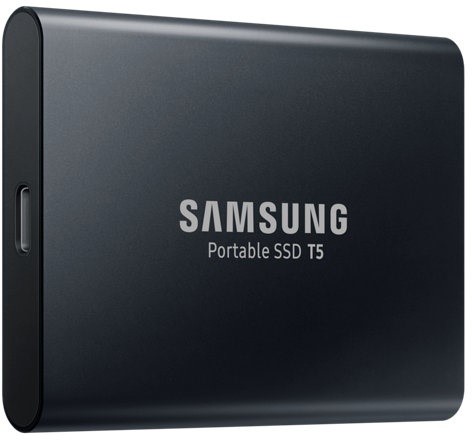 SAMSUNG 2000GB Portable SSD T5 (Black) 3