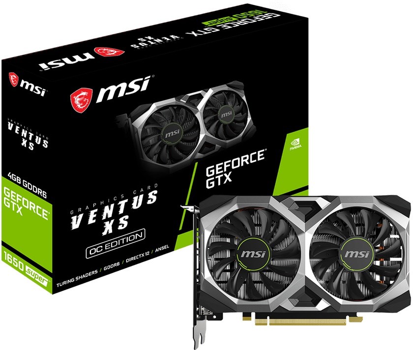MSI GeForce GTX 1650 Super Ventus XS OC 4GB