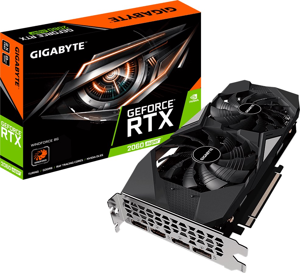 GIGABYTE GeForce RTX 2060 Super WindForce 2.0 8GB