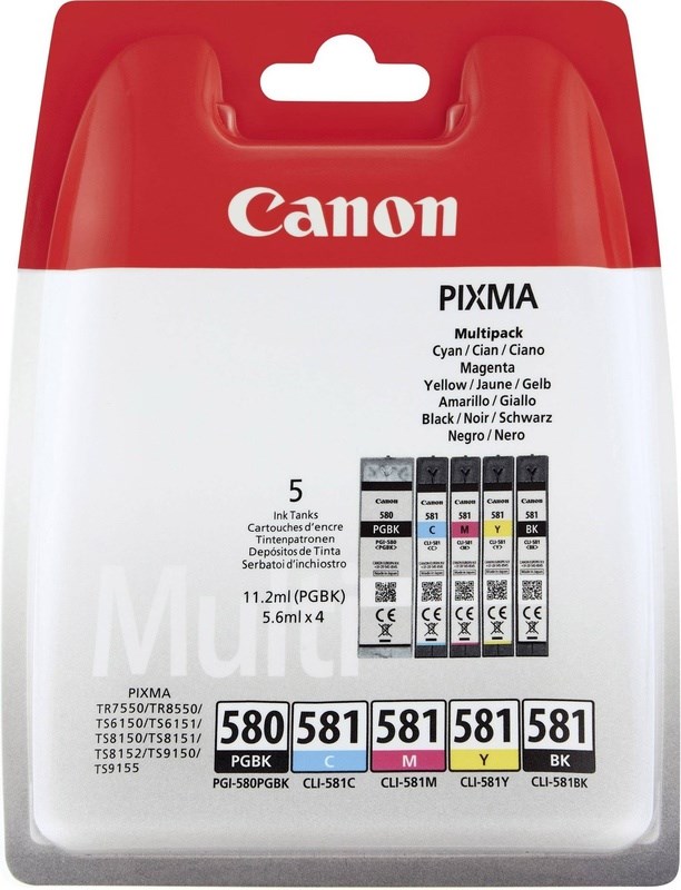 CANON PGI-580 PGBK/CLI-581 Multipack