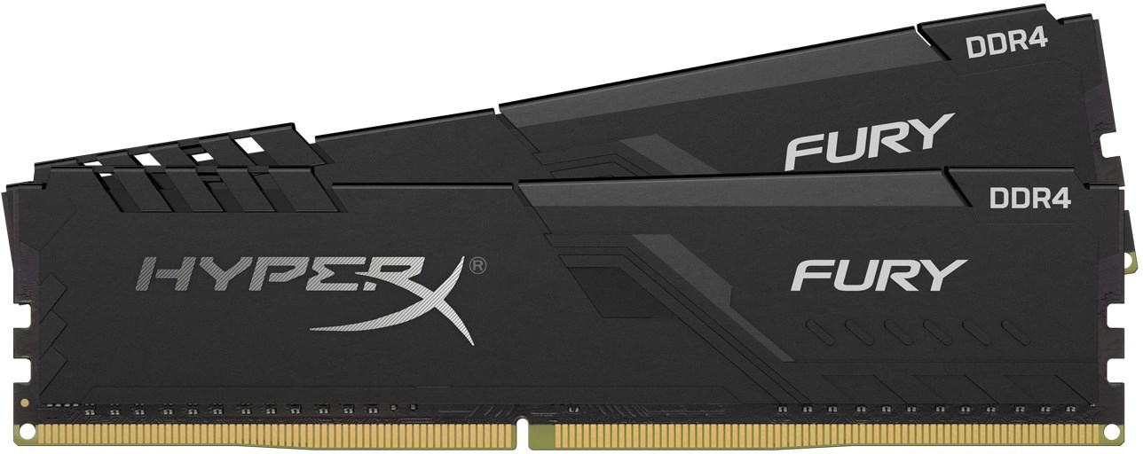 KINGSTON 8GB HyperX Fury Black DDR4-2666 CL16 kit