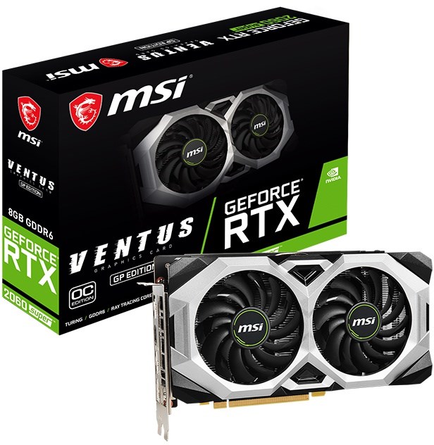 MSI GeForce RTX 2060 Super Ventus GP OC 8GB
