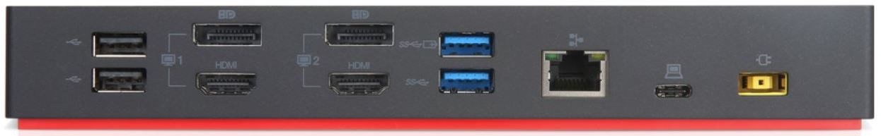 LENOVO Hybrid USB-C met USB-A Dock 40AF0135EU 2