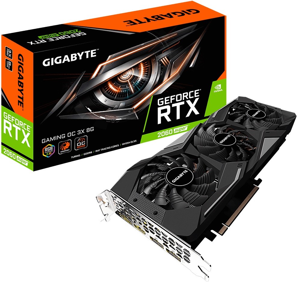 GIGABYTE GeForce RTX 2060 Super Gaming OC 3X 8GB