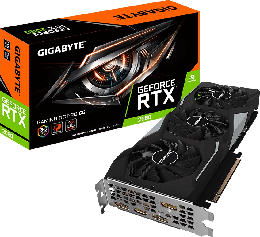 GIGABYTE GeForce RTX 2060 Gaming OC Pro 6GB