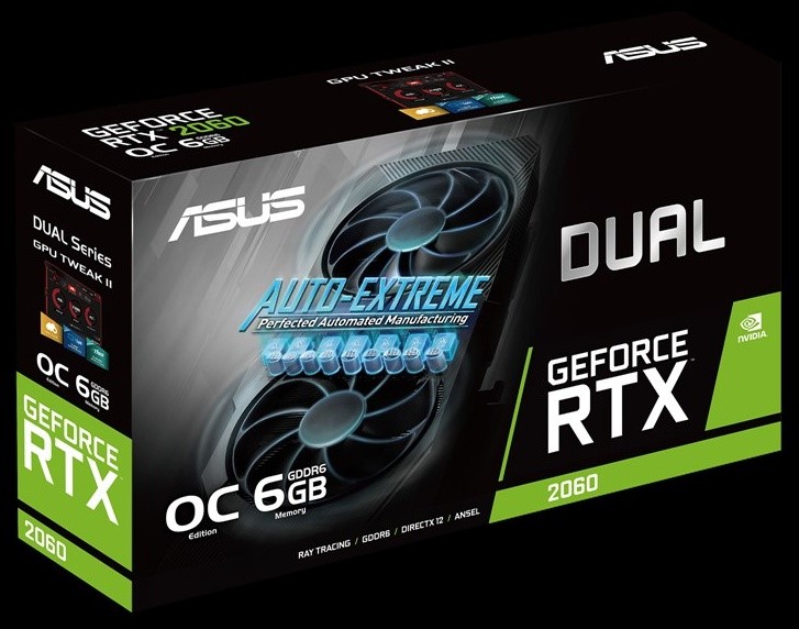 ASUS GeForce RTX 2060 Dual Evo OC 6GB 3