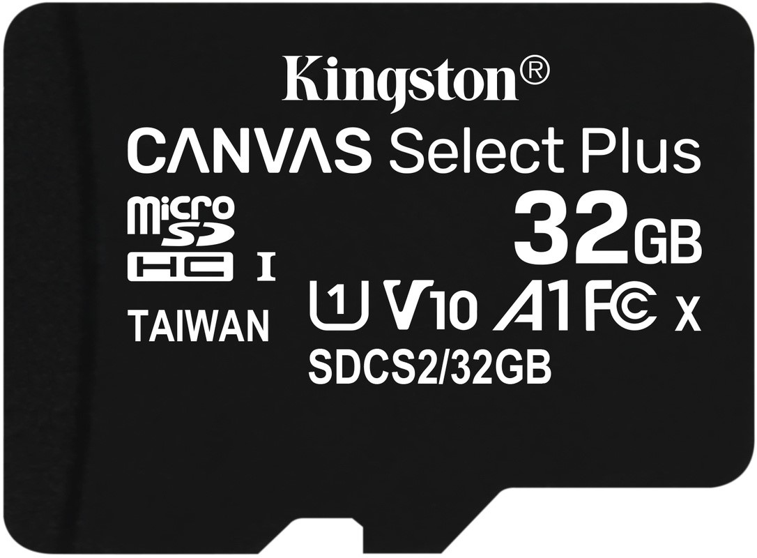 KINGSTON 32GB Canvas Select Plus MicroSDHC UHS-I