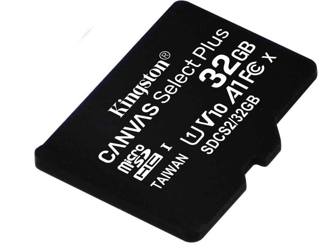 KINGSTON 32GB Canvas Select Plus MicroSDHC UHS-I 2