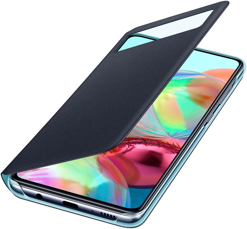 SAMSUNG S View wallet cover - Galaxy A71 zwart  4