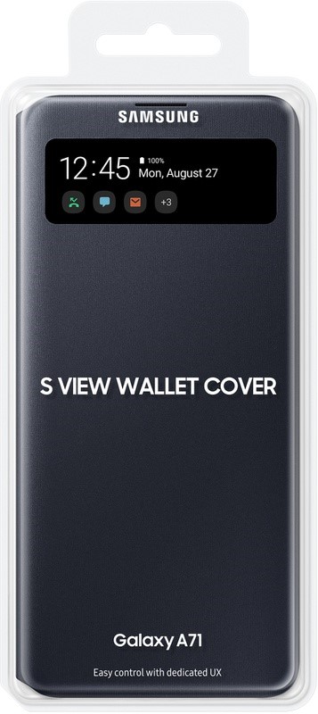 SAMSUNG S View wallet cover - Galaxy A71 zwart  5