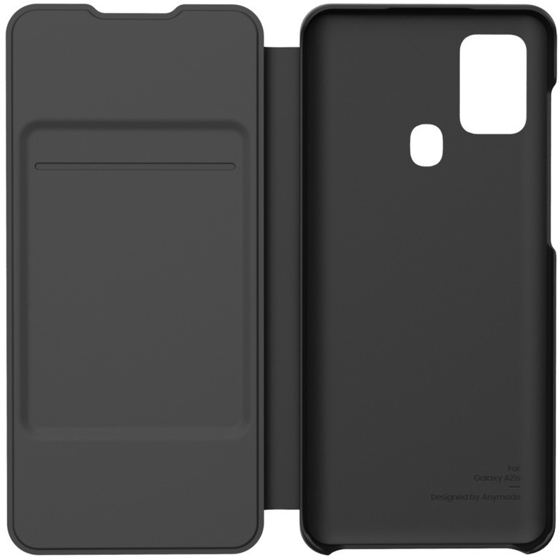 SAMSUNG flip wallet - zwart - Samsung A217 Galaxy A21s  3
