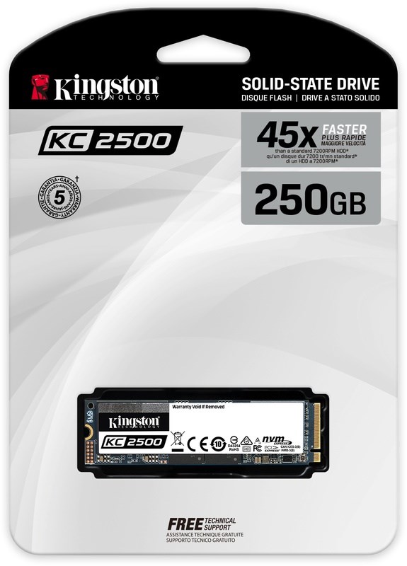 KINGSTON KC2500 250GB (M.2 2280) 4