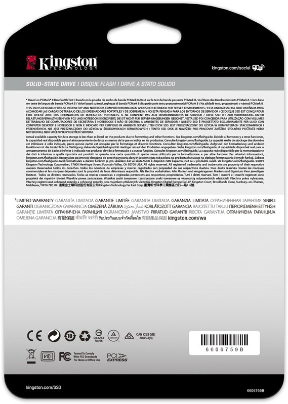 KINGSTON KC2500 250GB (M.2 2280) 5