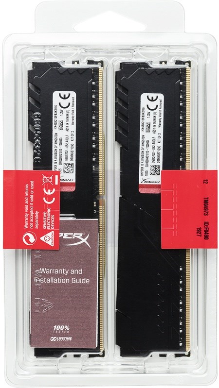 KINGSTON 16GB HyperX Fury Black DDR4-3000 CL15 kit 5