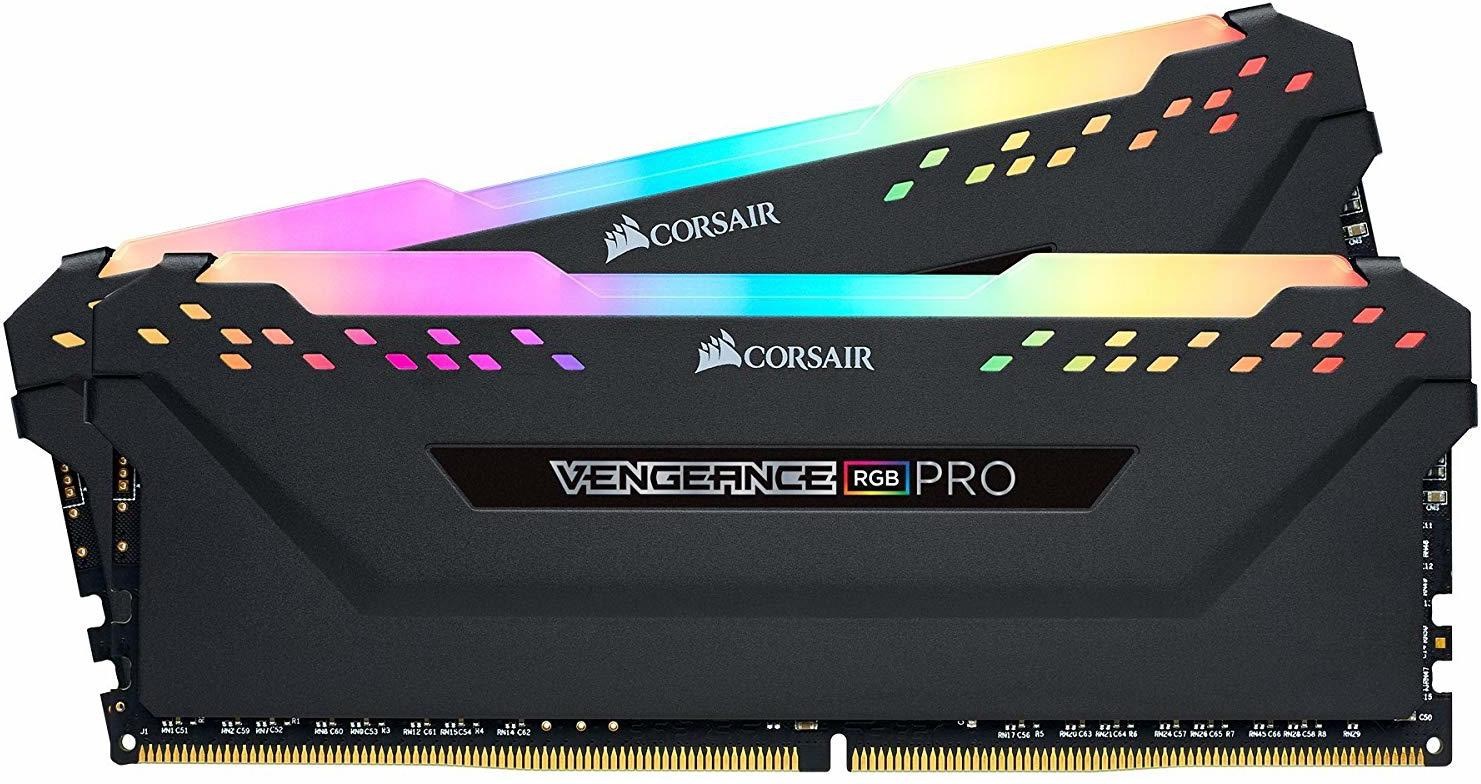 CORSAIR 32GB Vengeance RGB Pro Black DDR4-3200 CL16 kit